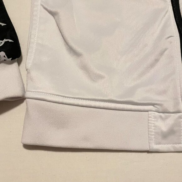 Kappa White Zip Up Track Jacket Youth Kids Boys Size Age 12 - Picture 8 of 16